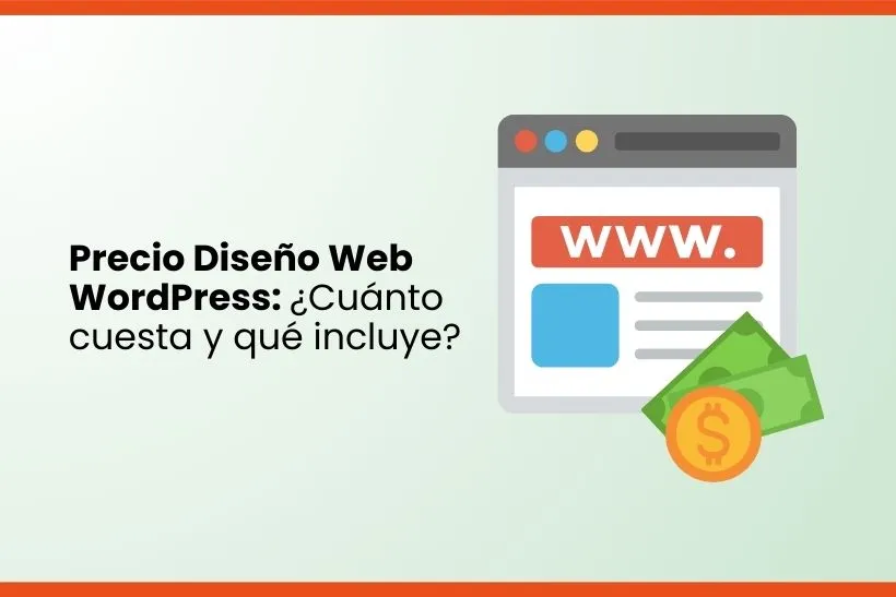 Precio diseno web WordPress: Cuanto cuesta y que incluye