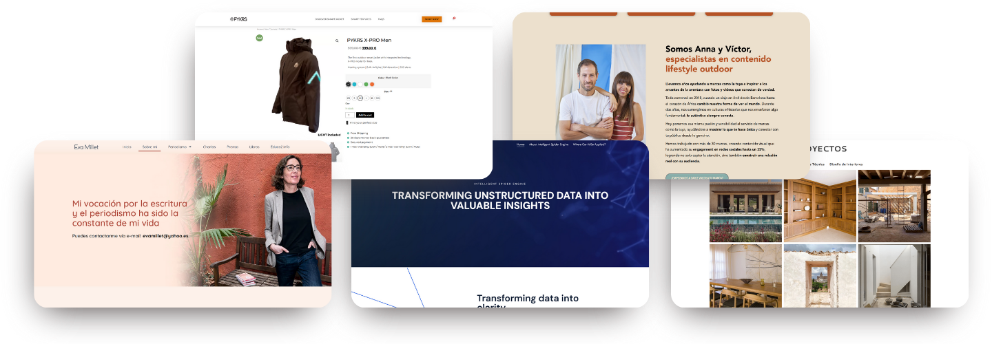 Servicio de creación de páginas webs en Mallorca